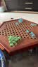 御圣 跳棋玻璃珠跳跳棋大号儿童益智早教启蒙游戏棋成人学生儿童礼物 六角形跳棋盘+【玛瑙珠套装】 实拍图