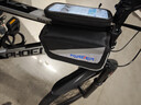 永久自行车包车前包横梁包山地车前挂驮包 升级车前包灰色  实拍图