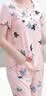 浪莎春夏季新款大码女士家居服套装抑菌防螨睡衣宽松舒适中年妇女睡衣 实拍图