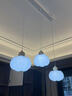 雷士（NVC）奶油风法式浪漫灯罩餐厅灯智能高显3头24瓦吊灯WHDD24F/G-15A  实拍图