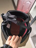 新日新日3C国标认证摩托电动车头盔男女四季通用骑行电瓶车半盔安全帽 混沌黑【防晒短镜】 3C新国标A类 实拍图