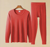 浪莎本命年男士秋衣秋裤套装纯棉抗菌红色马年保暖内衣男士冬季 实拍图