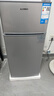 志高（CHIGO）小冰箱迷你小型家用冷藏冷冻两用宿舍出租房用双门办公室电冰箱节能省电 【一级能效】82L银色【全国联保丨节能省电】 实拍图