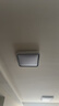 惠普精工卧室吸顶灯led现代简约餐厅书房灯具方50*50cm遥控三色 实拍图