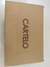 卡帝乐鳄鱼（CARTELO）网面透气鞋子男士款春夏季休闲运动跑步户外徒步 QH8135 米桔 42 实拍图
