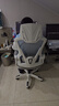 锦汐 电脑椅家用办公椅子靠背人体工学椅学习转椅老板座椅游戏电竞椅 【可后躺】白框灰网 实拍图