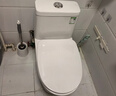 松鲸 卫浴家用马桶坐便器大冲力超漩虹吸式静音连体座便器小户型马桶 家用型【超漩虹吸】300/400坑距备注 实拍图
