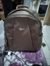 双星双肩包女士耐磨背包休闲旅游出行包妈咪包大容量防泼水大学生书包 卡其色升级款（加大） 实拍图