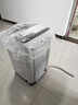 志高（CHIGO）全自动洗衣机 家用小型波轮 洗脱一体机大容量 公寓宿舍出租房 宝石灰 波轮 11kg 【蓝光洗护+风干洁桶+强电机】 实拍图