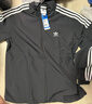 adidas情侣款复古风梭织立领夹克外套男女秋季阿迪达斯官方三叶草   深灰   2XL 实拍图
