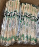 SHUANG YU一次性筷子商用批发500双独立装野营圆筷竹筷外卖打包方便筷餐具 实拍图