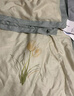 罗莱家纺可机洗100%蚕丝被子 全棉A类抗菌蚕丝子母被芯约9.4斤220*250 实拍图
