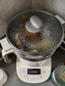 小熊（Bear）不锈钢电煮锅 电蒸锅  宿舍多功能锅小电锅 0涂层蒸煮一体可预约 小型1-2人用分体式 C12N7 配蒸笼 实拍图