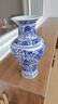 loyo景德镇花瓶青花瓷摆件瓷器工艺品新中式仿古陶瓷博古架装饰品瓷瓶 吉祥八宝鱼尾瓶+匠心打造 实拍图