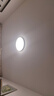 欧普照明（OPPLE）全光谱护眼吸顶灯卧室灯智能LED照明灯具简约现代快装圆形 实拍图