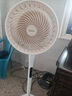 美的（Midea）【变频轻音】空气循环扇家用语音遥控电风扇 一级能效轻音落地扇 卧室桌面大风力小风扇 GDJ24SHG 实拍图