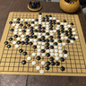 赢八围棋套装五子棋361仿玉棋子学生成人入门仿竹纹棋罐加厚皮革棋盘 实拍图