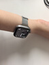 Apple/苹果 Watch S11 智能手表GPS款42毫米深空灰色铝金属表壳黑色运动型表带S/M MEUG4CH/B 实拍图