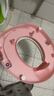 马博士 儿童马桶圈坐便器女宝宝马桶垫婴儿坐便圈尿盆便盆粉色H2004 实拍图