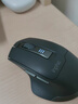 英菲克（INPHIC）M9 无线鼠标可充电轻音办公人体工学电脑台式笔记本2.4G通用便携Typec 灰【可视电量】 实拍图