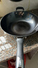 爱仕达（ASD）炒锅铸铁锅不锈无涂层平底家用铁锅炒菜锅32cm燃气电磁炉通用QB 实拍图