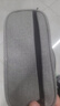 得力（deli）多层大容量笔袋 仿亚麻多功能铅笔收纳袋/商务包 学生文具盒 高级灰开学必备 实拍图