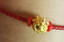 周大福SOINLOVE 萌宠系列 小金羊足金转运珠配手绳 VR1413生日礼物 实拍图
