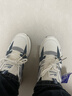 回力男鞋运动鞋男款百搭鞋子男休闲板鞋网面小白鞋夏季透气跑步老爹鞋 米蓝色 |网面款 40 (250mm) 标准尺码，正常拍 实拍图