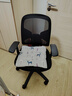得力（deli）4900SP人体工学靠背电脑椅 舒适后仰办公椅 可升降舒棉坐垫 黑 实拍图