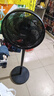 美的（Midea）【超级单品】七叶轻音立式电风扇家用柔风落地扇台式桌面小型风扇大风量节能摇头宿舍电扇 SAF30AB 实拍图