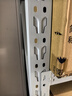 实承货架仓储货架层架家仓库用100*30*200多层货物主架150kg/层轻型超市展示架白色钢制储物架置物架可定制 实拍图