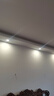 雷士（NVC）LED筒灯客厅过道嵌入式二级能效全铝高亮漆白6瓦暖白开孔75-85mm 实拍图