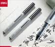 得力（deli）【开学必备】0.5mm全针管直液走珠签字笔学生考试中性笔 12支/盒DL-S653 实拍图