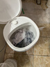 VCJ洗衣机半全自动迷你洗衣机小型洗脱一体小型家用母婴内衣裤洗袜子神器儿童单身人宿舍出租房 新4.5KG【立体水洗去污*定时降噪快洗】珍珠白 实拍图