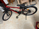 凤凰（Phoenix）山地自行车成人男女学生青少年减震变速越野公路通勤车山地车 24寸黑红辐条轮 24速数字指拨（前中后全轴承） 实拍图