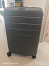 米家小米行李箱26英寸拉杆箱大容量旅行箱PC托运密码箱男女皮箱子灰色 实拍图
