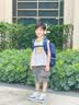 Edison爱迪生小学生书包男护脊反光大容量英伦风校园儿童背包2506-1s 实拍图