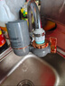 美的（Midea）净水器水龙头过滤器家用自来水滤水器直饮前置过滤器厨房卫生间通用除水垢除余氯双出水可清洗滤芯 一机三芯【两年免换滤芯】 实拍图