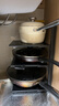 品喻（PINYU）厨房置物架家用多功能锅具收纳架多层橱柜下水槽灶台分层放锅架子 实拍图