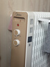美的（Midea）【金缕衣】取暖器家用/电暖器/电暖气/加湿烘衣/13片全屋取暖器/节能电热油汀取暖器NY2213-18GW 实拍图