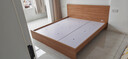 全友家居 北欧原木风板式床1.8米x2米主卧室简约现代家用木板双人大床 实拍图