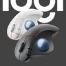 罗技（Logitech）ERGO M575 S无线蓝牙鼠标 无线轨迹球鼠标办公 人体工学鼠标双模 Mac笔记本电脑电池款USB家用鼠标 M575 S石墨黑（升级轻音） 实拍图