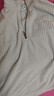 黑冰男款抗菌轻量舒适保暖1/2拉链抓绒衣男士抓绒内胆 FAF1101 灰色 L 实拍图