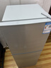 新飞冰箱小型租房用 一级能效冷 藏冷冻两用1-2人家用小冰箱 出租房双门电冰箱办公室两门 26年旗舰 90A142一级能效【旗舰升级】银 实拍图