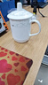 陶相惠茶杯陶瓷带盖开会杯子家用350ml办公茶杯商务会议杯办公水杯玉莲 实拍图