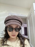 玖慕（JIUMU）纯羊毛八角帽秋冬季保暖贝雷帽画家帽日系南瓜帽报童帽鸭舌帽子女 实拍图