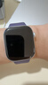 Apple/苹果 Watch S11 智能手表GPS+蜂窝款46毫米银色铝金属表壳雾紫色运动型表带M/L MFDL4CH/B 实拍图