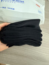 京东京造【10A抑菌袜】新疆棉春夏吸汗休闲袜四季透气 简约黑5双 实拍图