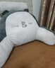 京严床头靠枕靠背床上趴睡枕靠背垫软包床靠腰垫护腰靠垫抱枕沙发枕头 舒适透气【哈士奇+枕头】乳胶层 70cm*50cm*20cm 含枕芯 成人款（超大号）可拆洗 实拍图