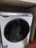 海尔（Haier）迷你滚筒洗衣机3.5公斤超薄全嵌家用小型母婴儿童全自动变频洗衣机除菌螨内衣洗衣机 3.5KG迷你滚筒+智联+健康除菌 滚筒 实拍图